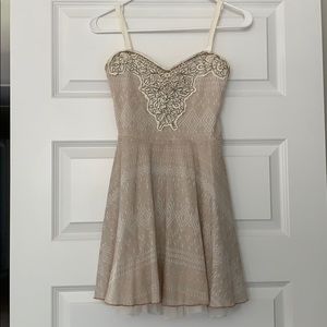 Free People Skater top mini dress
